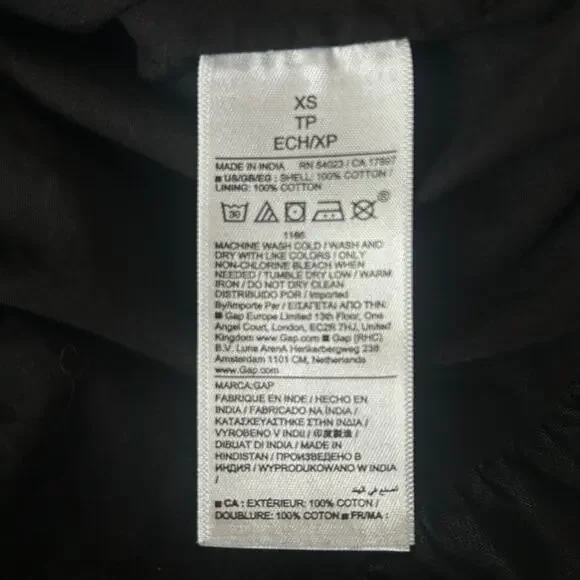 NWT Gap Bubble Mini Shirtdress Size X-Small - Picture 6 of 8